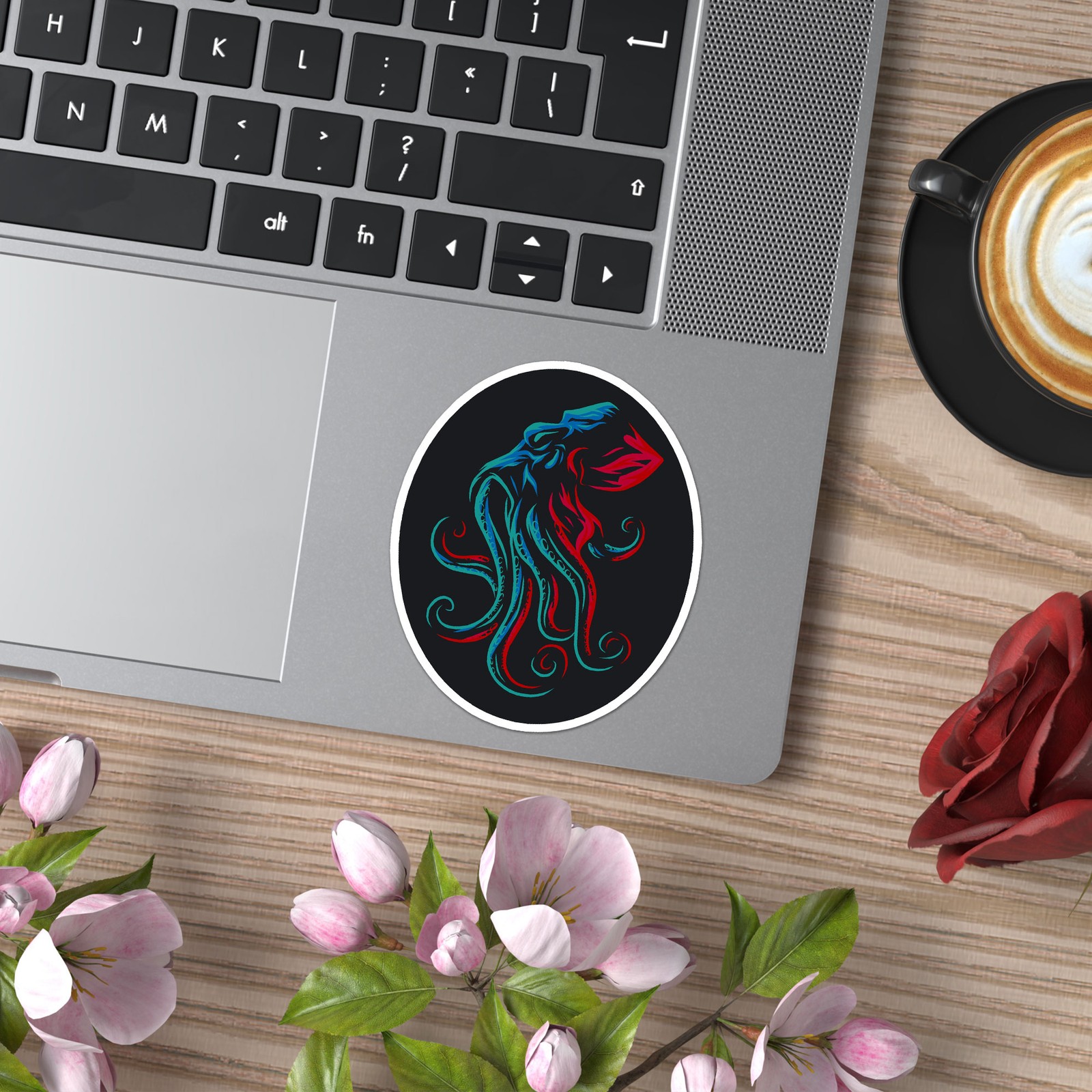 Octopus – Vinyl Decal Sticker – Car Window Laptop – ebn8011
