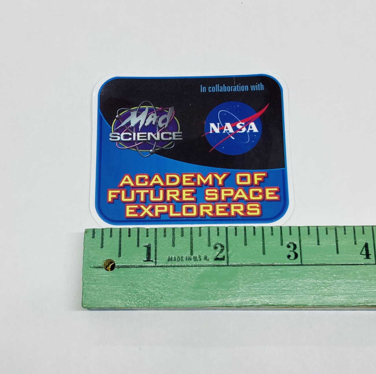 Mad Science NASA Sticker Vinyl Decal Moon Art Future Of Space Explorers P1