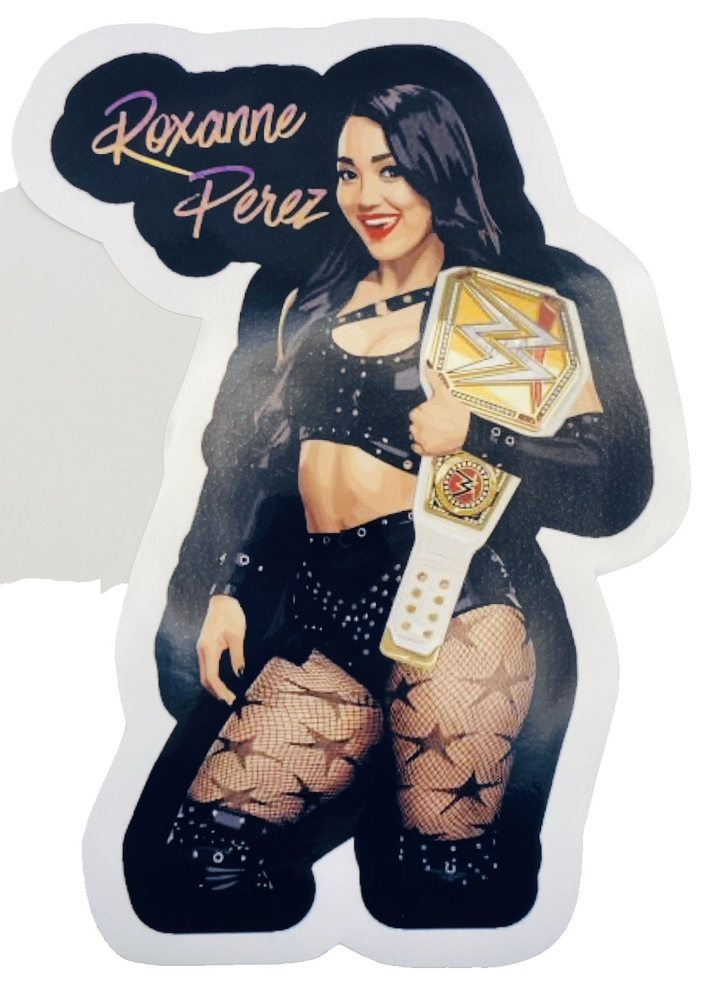 Female Wrestler Water Resistant Xbox Car Decal Laptop Vinyl Sticker PlayStation