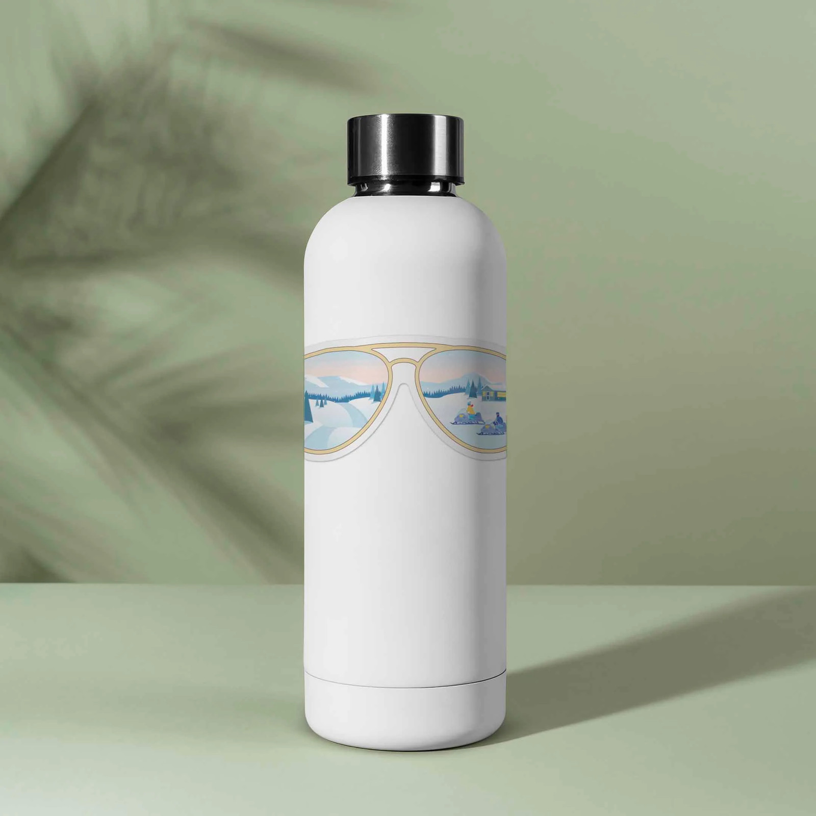 Sunglasses Snowmobile Sticker