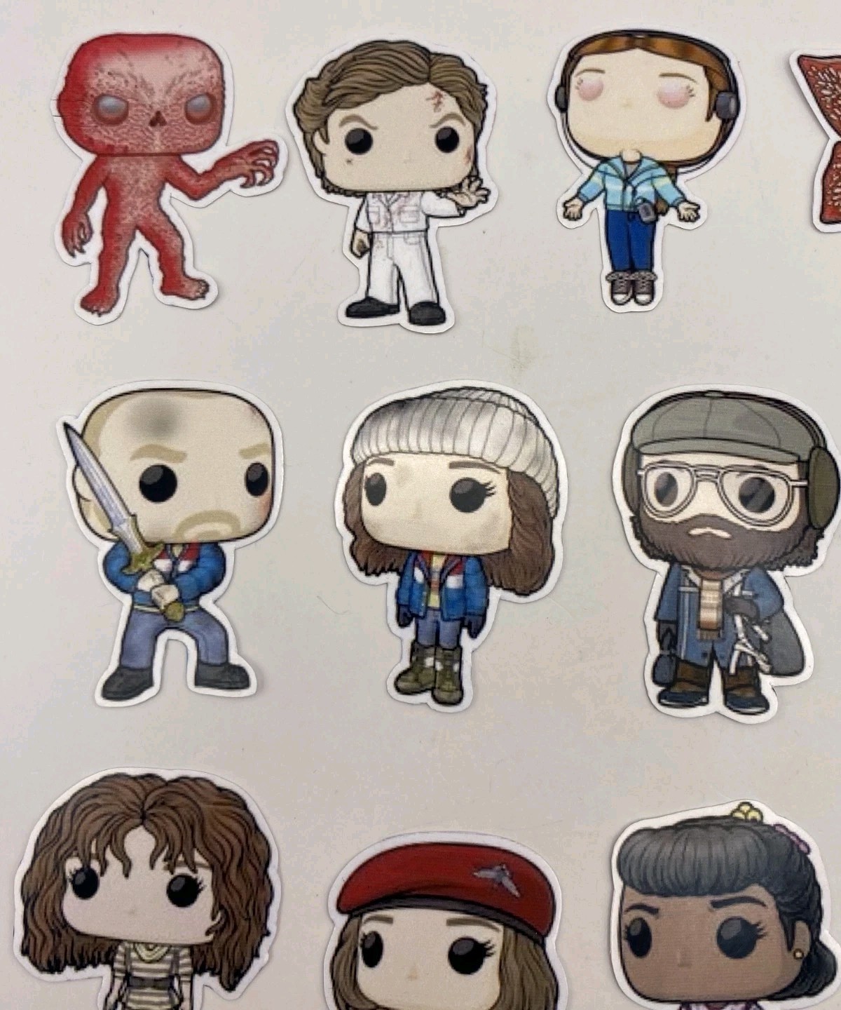 Stranger Things Inspired Waterproof Vinyl Sticker Lot Pack Of 20 Phone Laptop