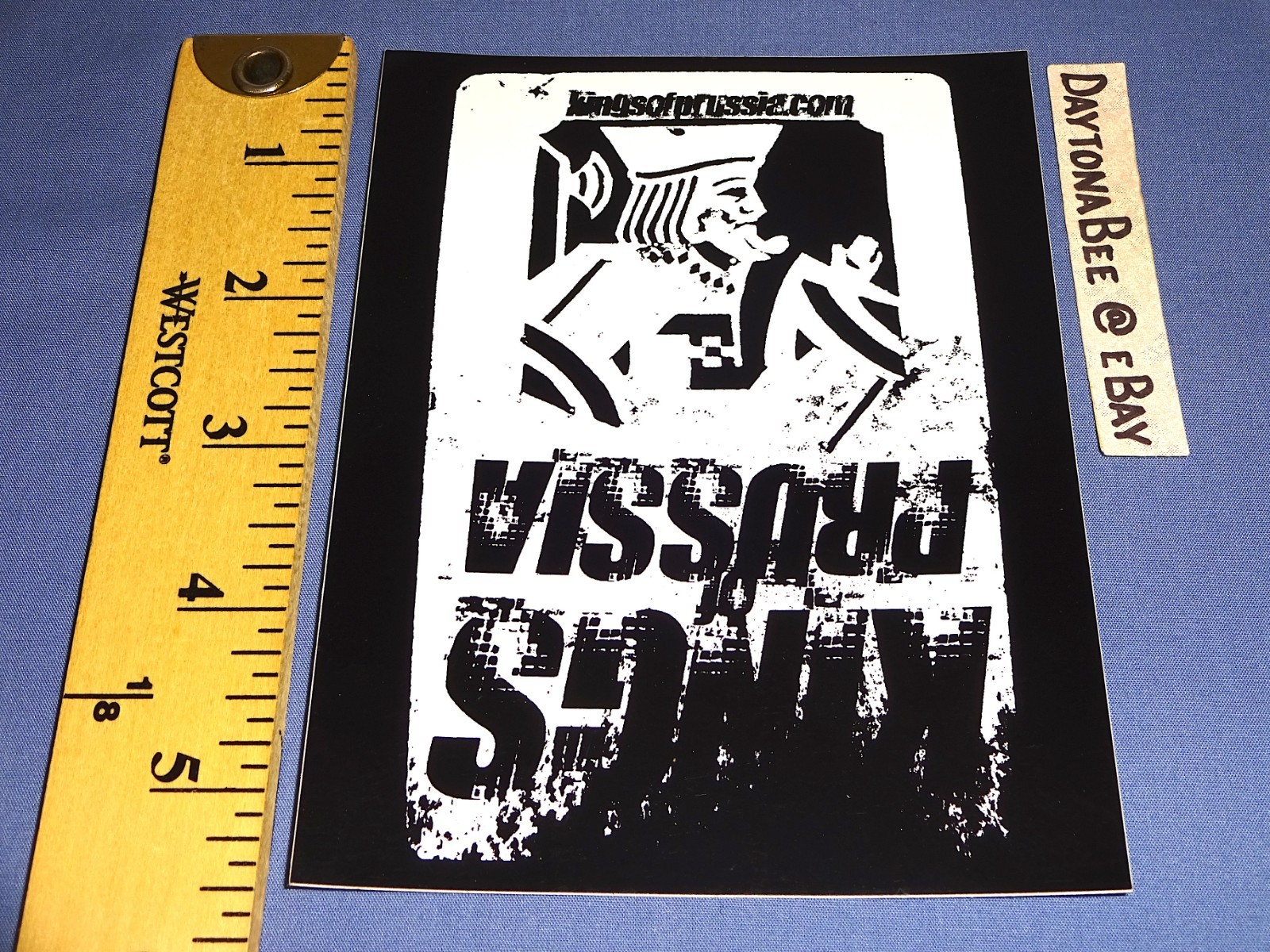 Kings Of Prussia Sticker (2007) Asheville North Carolina Your Window The Eidolon