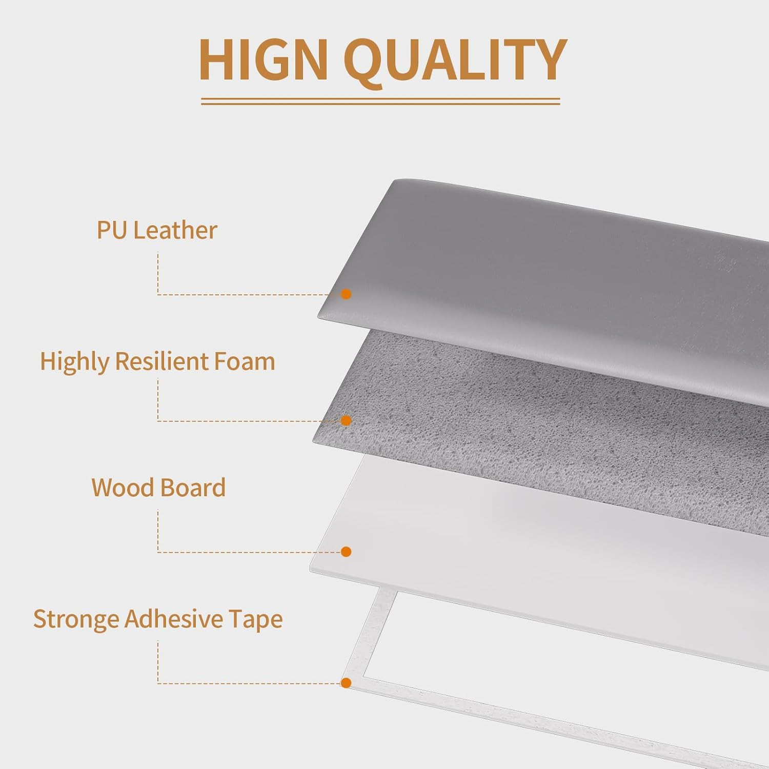 Stylish Self-Adhesive 3D Upholstered Headboard Wall Panels – Set of 4