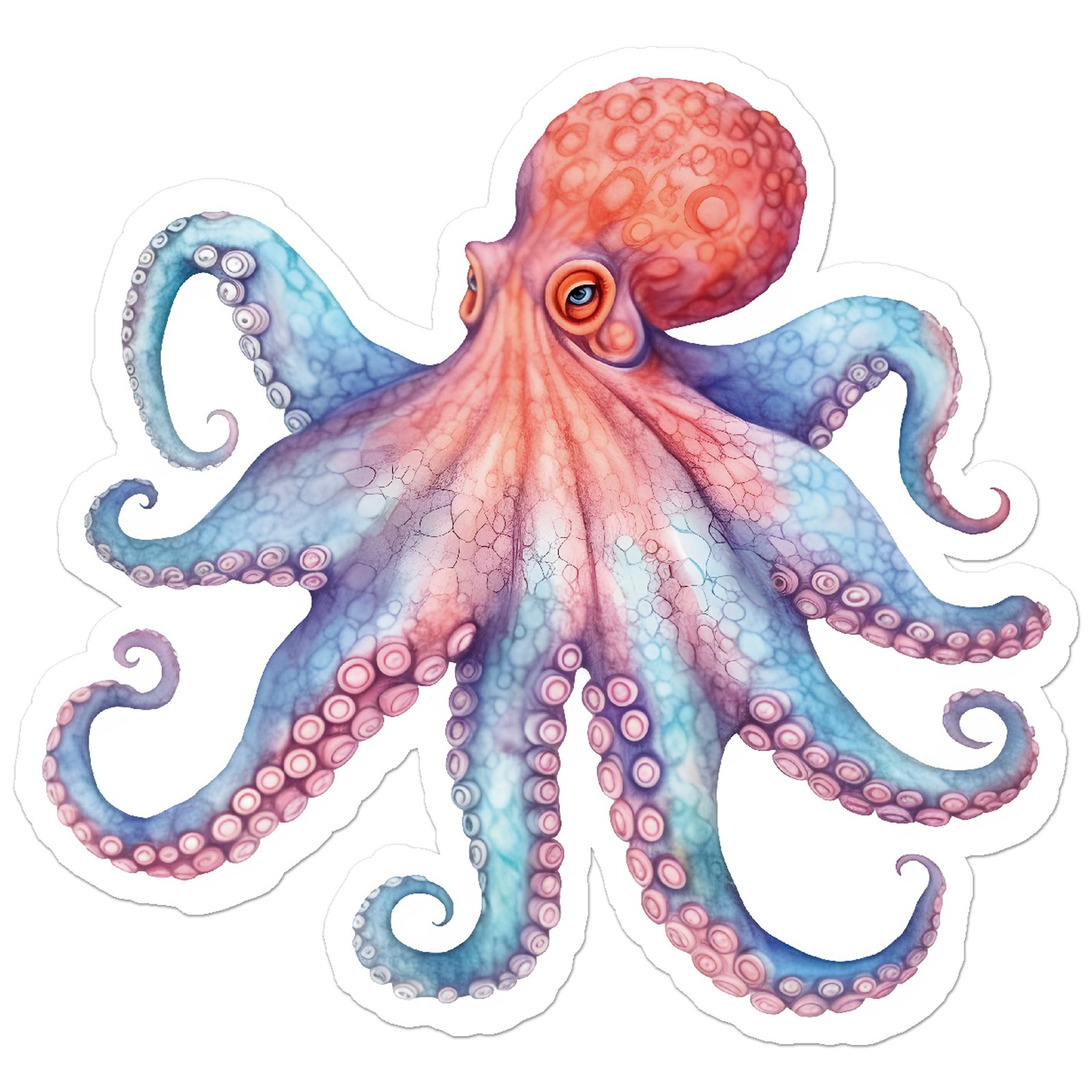 Octopus – Vinyl Decal Sticker – Car Window Laptop – ebn9983