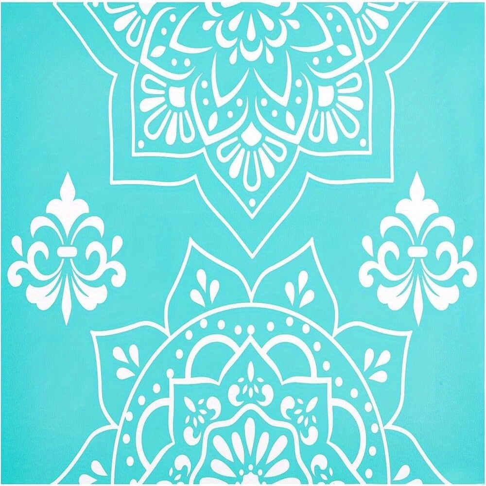 1Sheet Self-Adhesive Silk Screen Printing Stencil Reusable Pattern Stencils