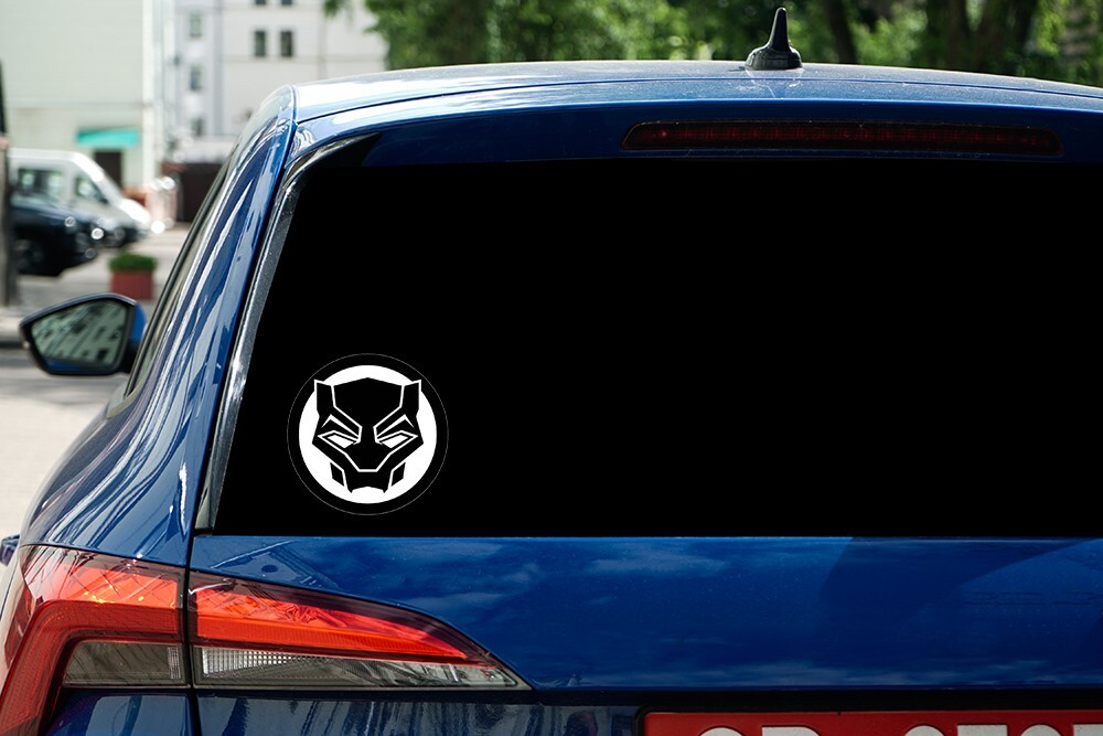 Black Panther Marvel Vinyl Decal Sticker for Car Laptop Water Bottle Waterproof