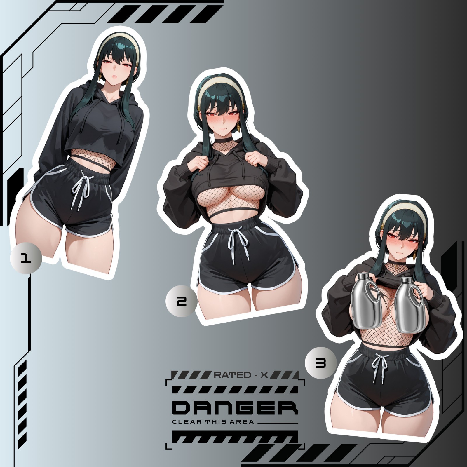 Yor Forger | Spy X Family | Anime Girl Waifu Sticker Decal