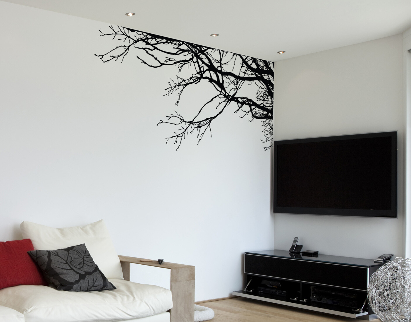 Stickerbrand Vinyl Wall Decal Sticker Large Tree Top Branches for Nursery #444