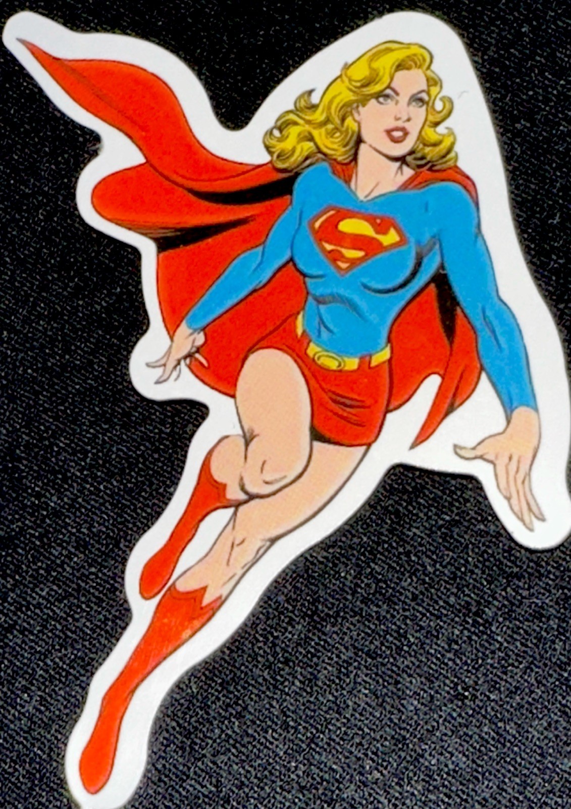 SUPERGIRL STICKER✨💋❤️‍🔥💋✨3 1/4” X 3 1/4”✨GLOSSY✨SEXY & CUTE✨AWESOME✨💫