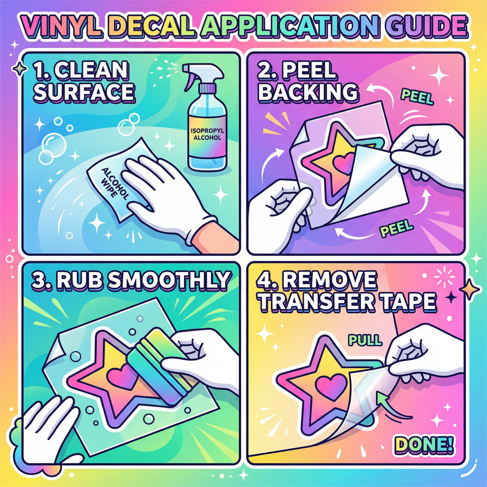 Custom Vinyl Decals – Create Your Own Vinyl Decal With Your Text or Image!