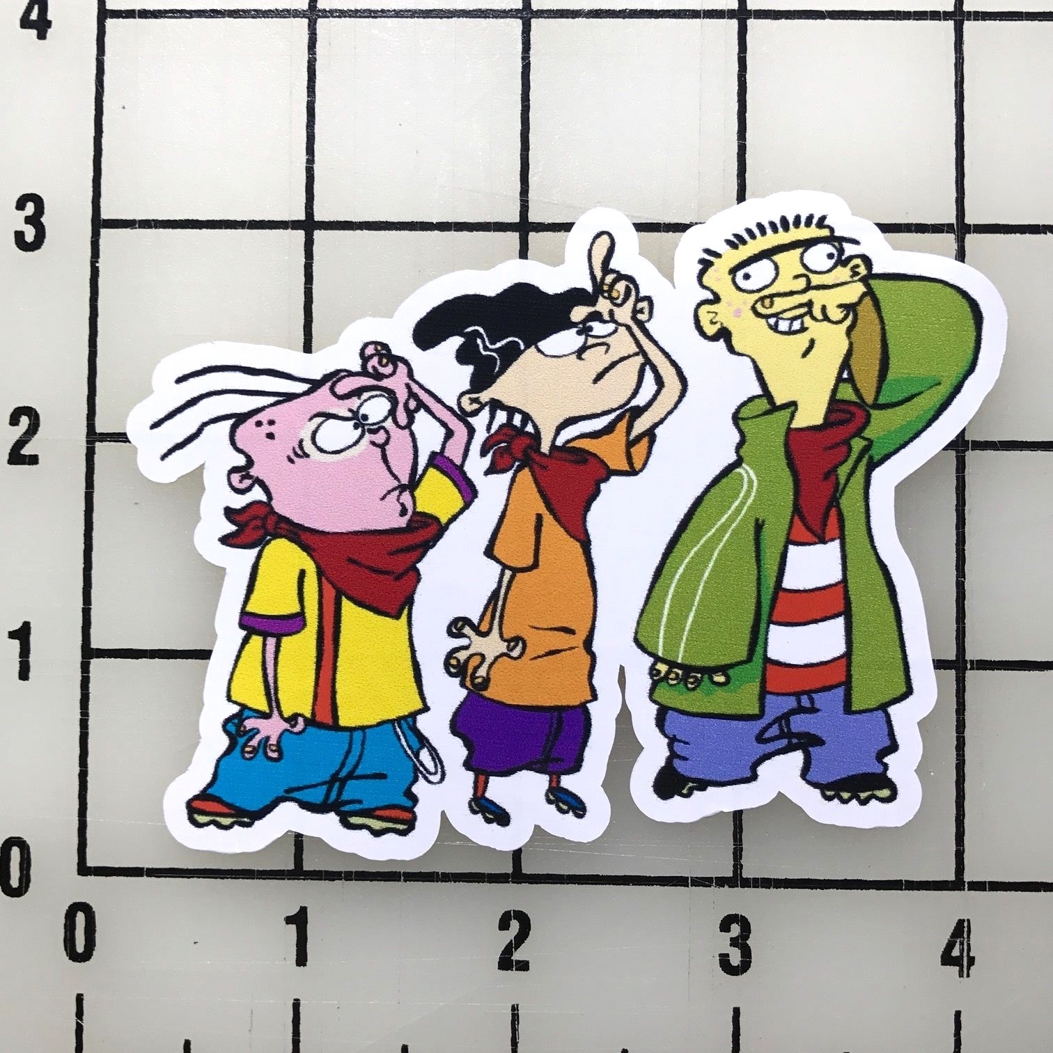 ed edd n eddy 4" Wide Vinyl Decal Sticker BOGO