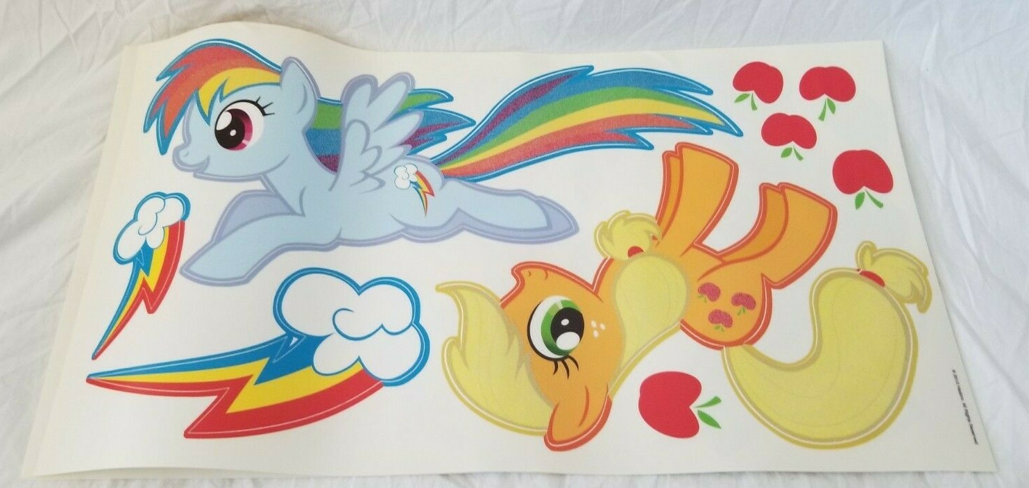 My Little Pony Mega Pack Giant Wall Decals NIP
