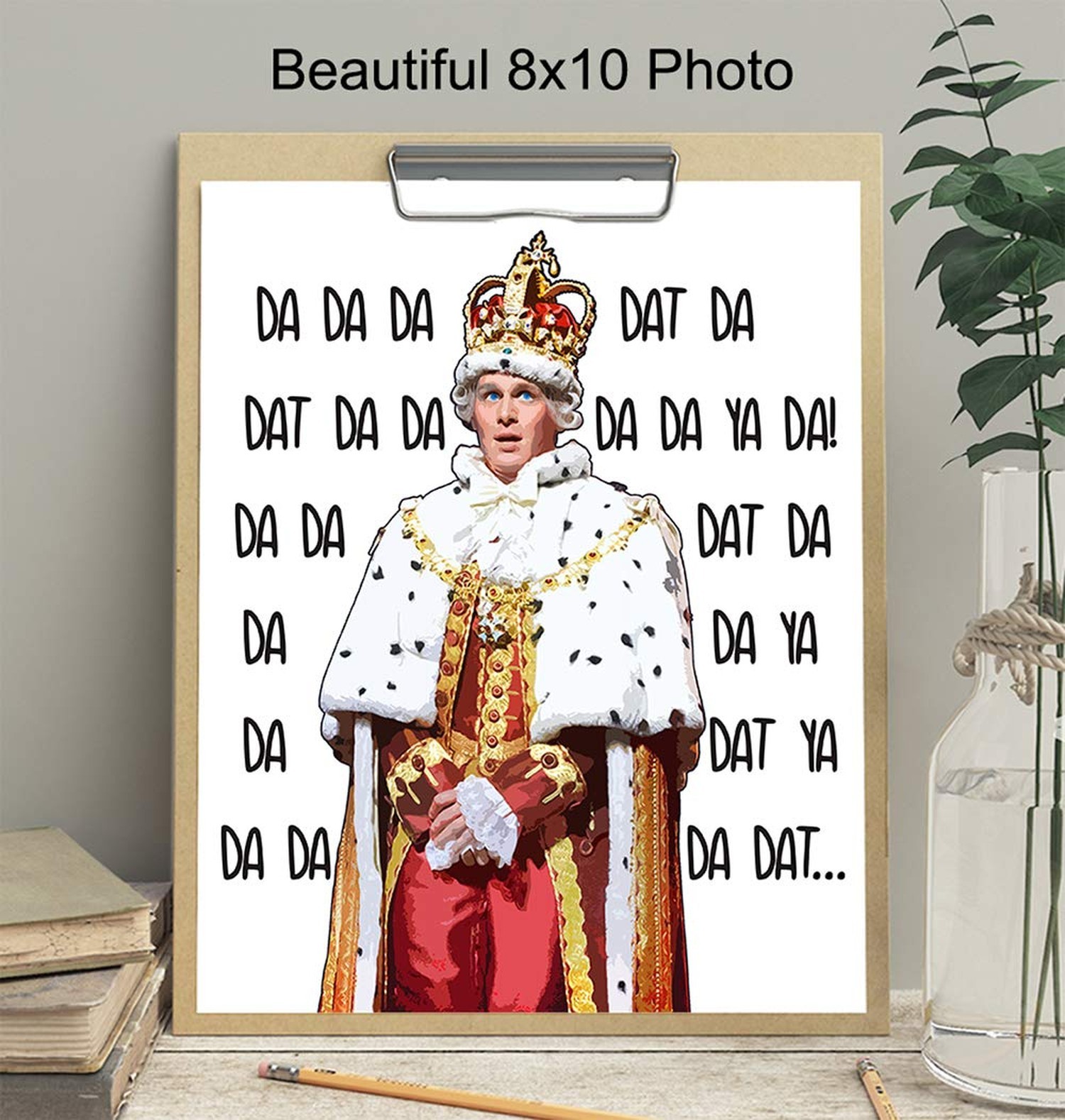 Merch Wall Art – King George Poster Print Home Decor – Musical Merchandise – …