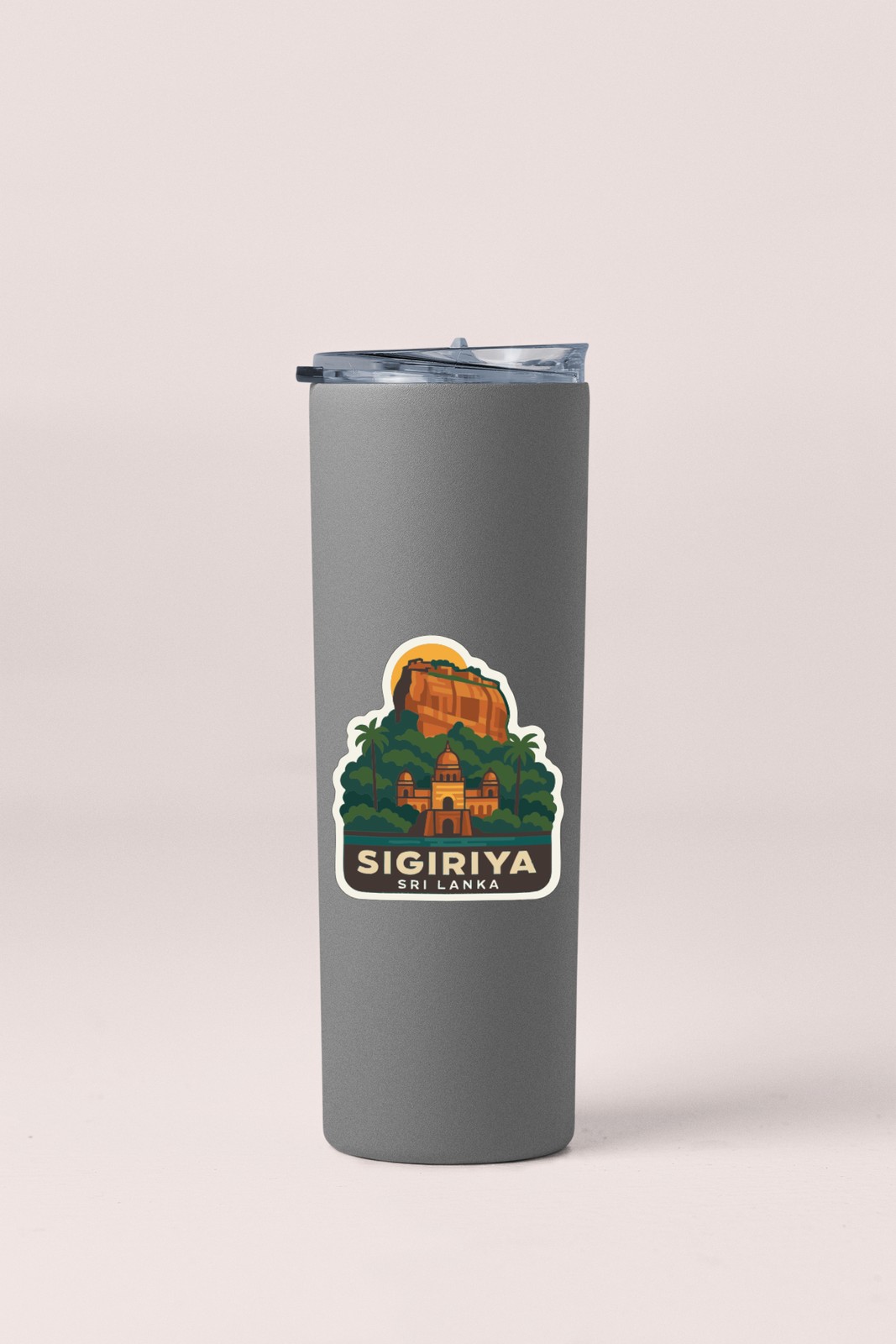 Sigiriya Rock Fortress Sri Lanka Sticker Decal Vinyl Die-Cut Symbolic Landmark