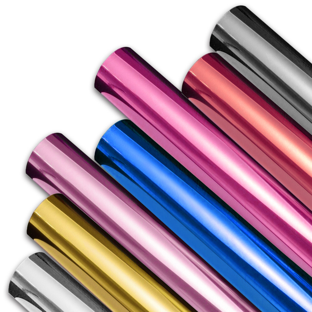 Heat Transfer Vinyl 5/10/12 FT HTV Rolls Iron on Film Clothing DIY Easy Weed