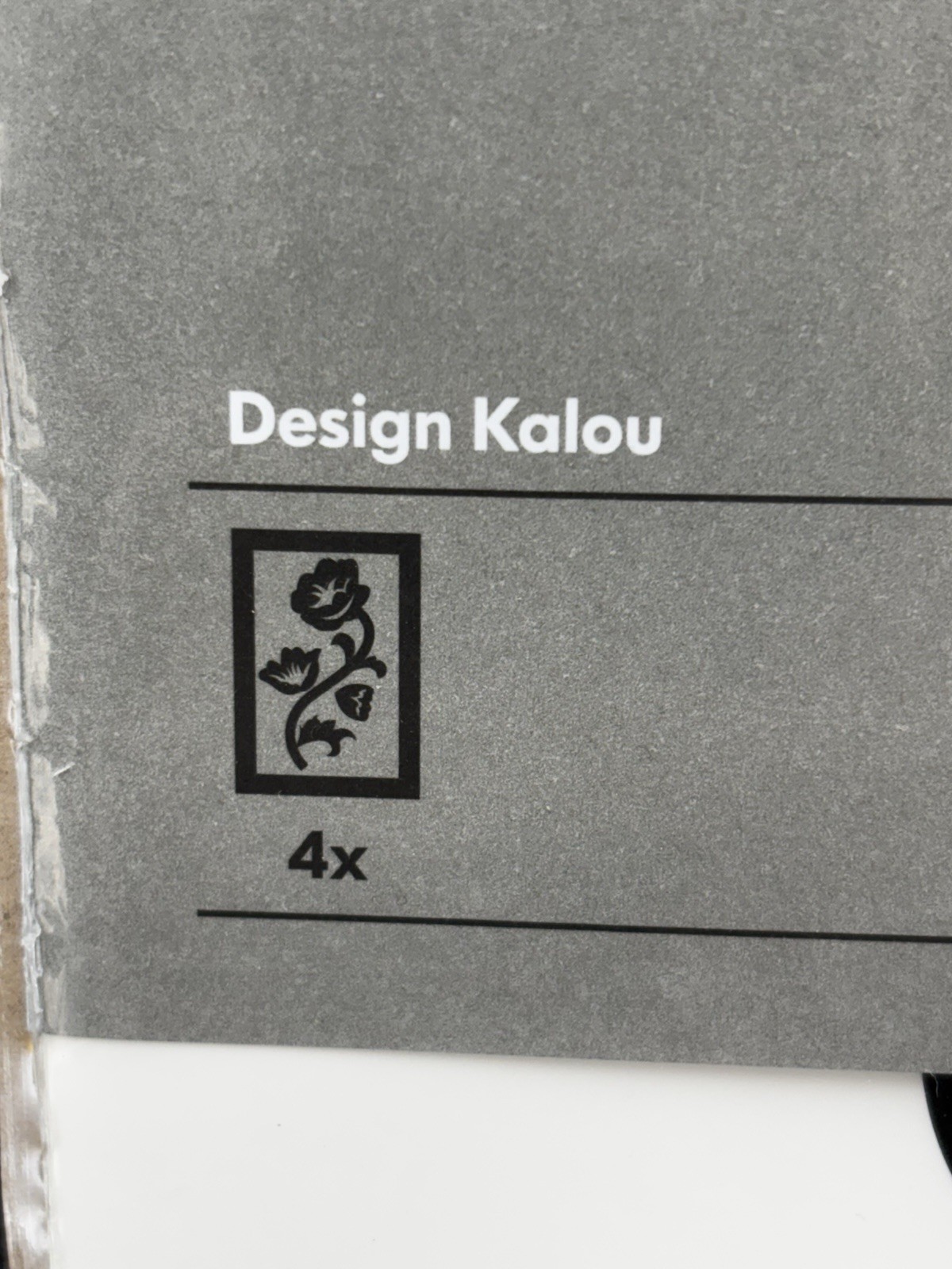 New IKEA Slatthult Black Floral Blossom Wall Stickers Kalou 2006 Decal France