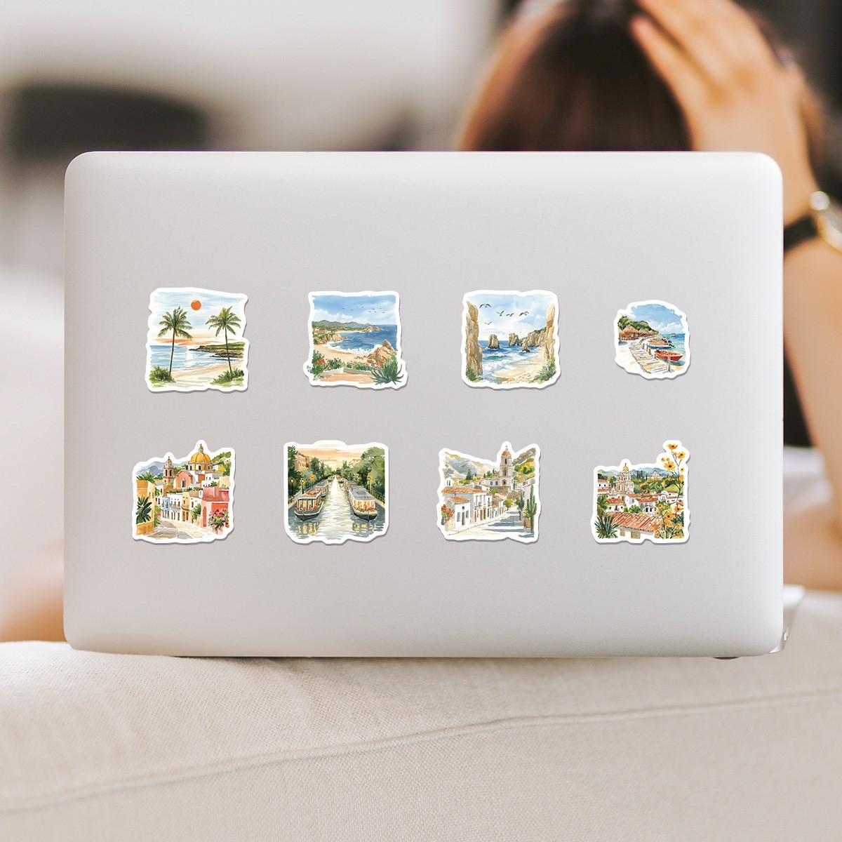 50pcs Waterproof Vinyl Stickers Mexican Hispanic Latino Luggage Phone Laptop Car