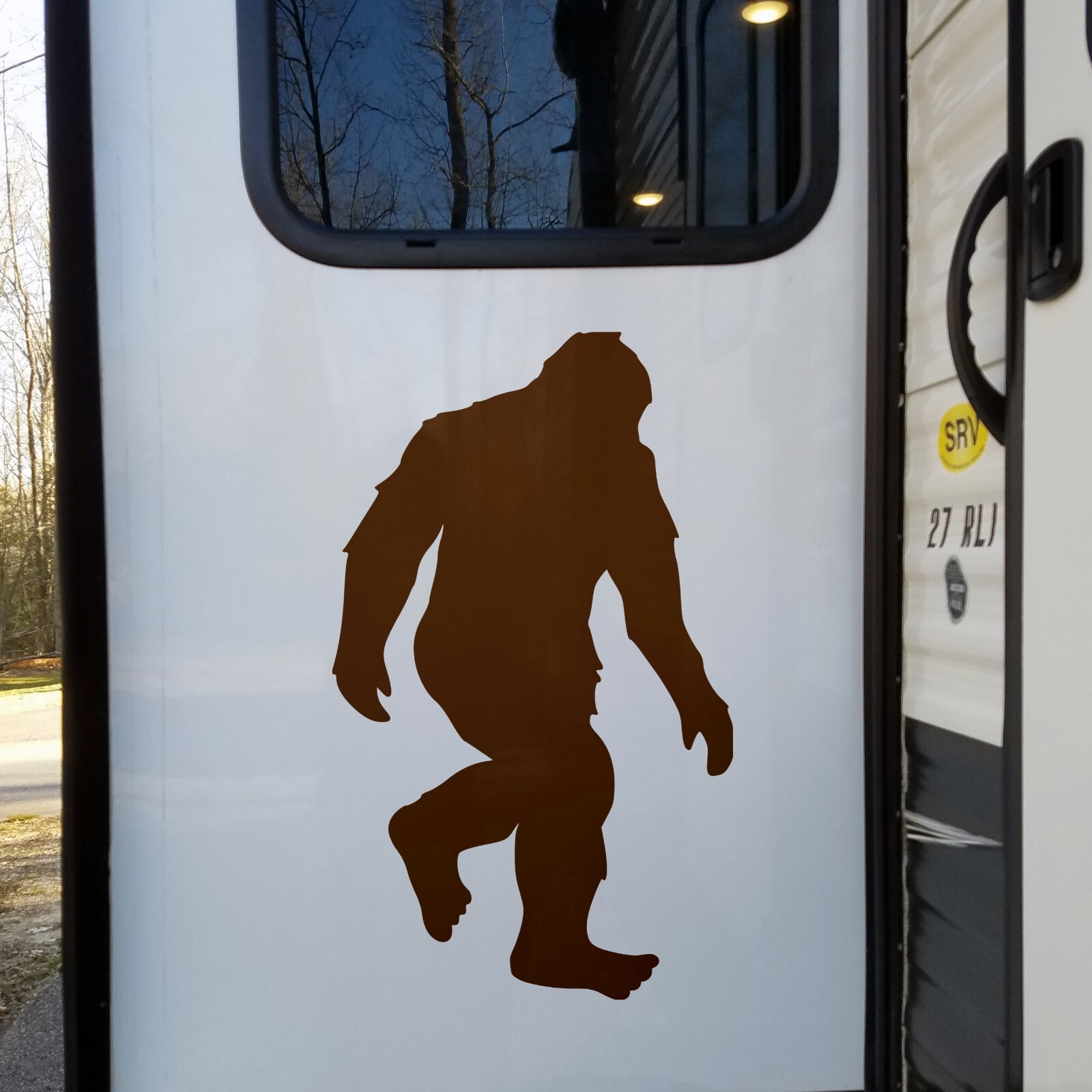 Bigfoot V4 | Custom Color Sasquatch Vinyl Decal For Cars, Windows, Walls, Device