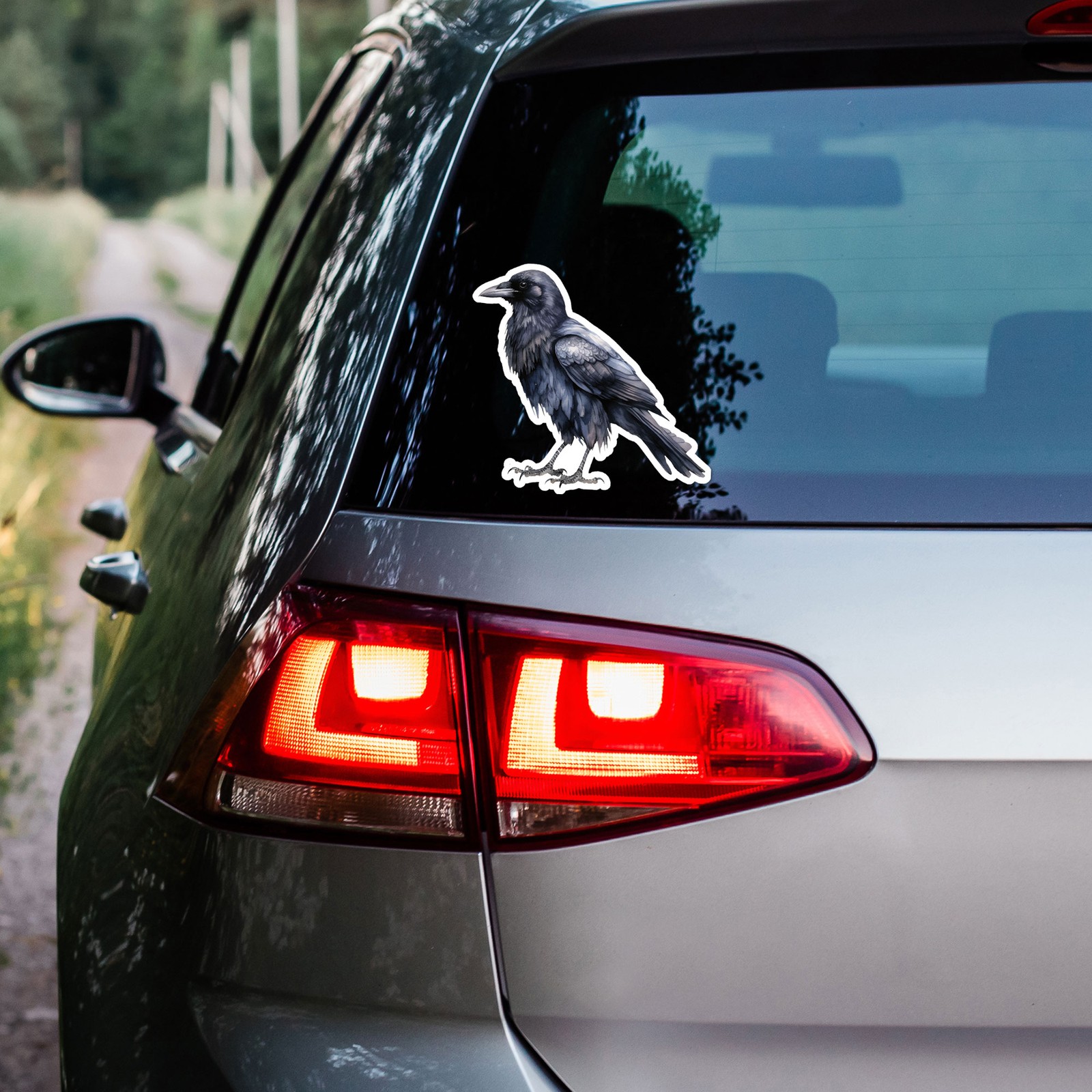 Raven Crow – Vinyl Decal Sticker – Car Window Laptop – ebn9862