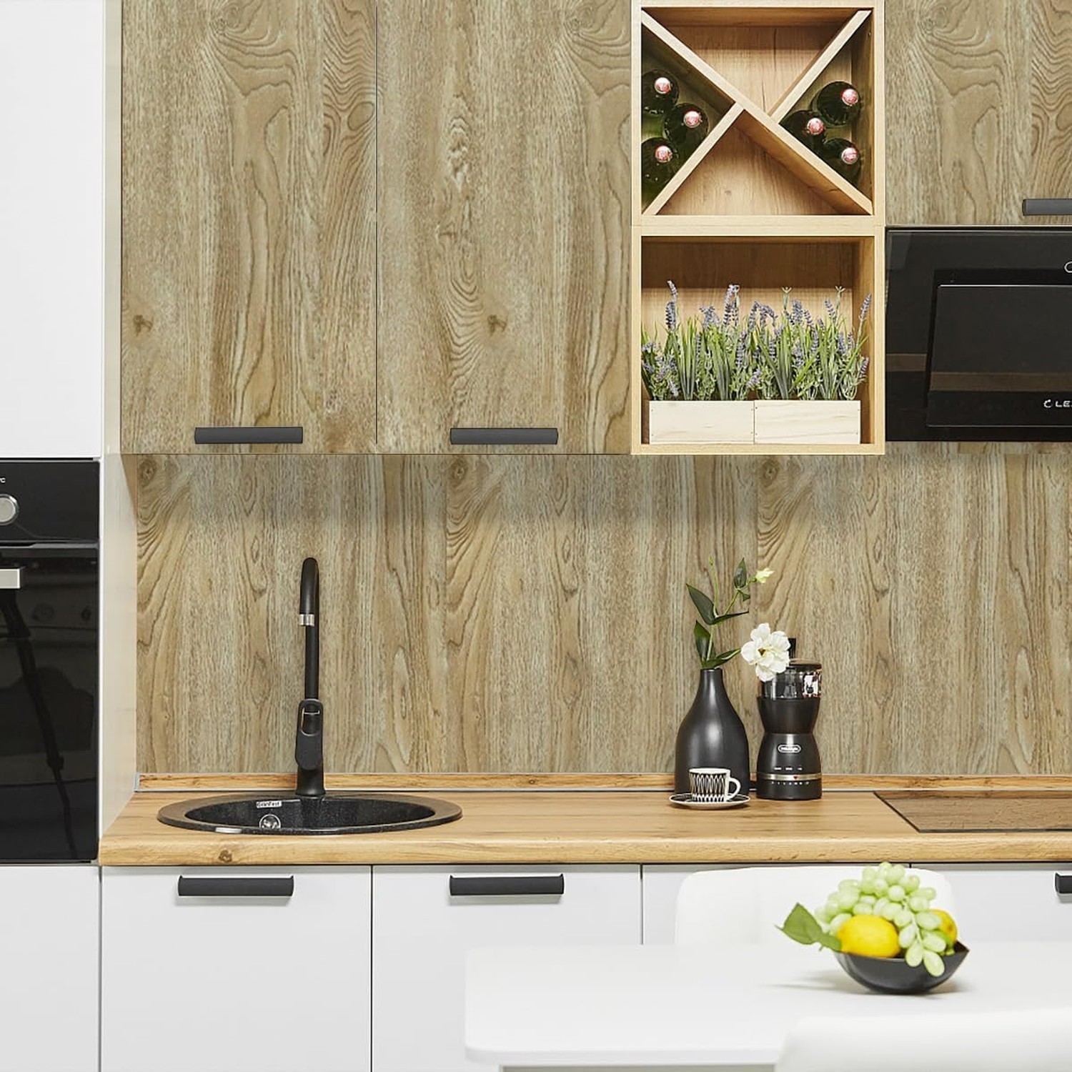Livebor Wood Contact Paper Wood Grain Wallpaper Peel and Stick Wallpaper 17.7…
