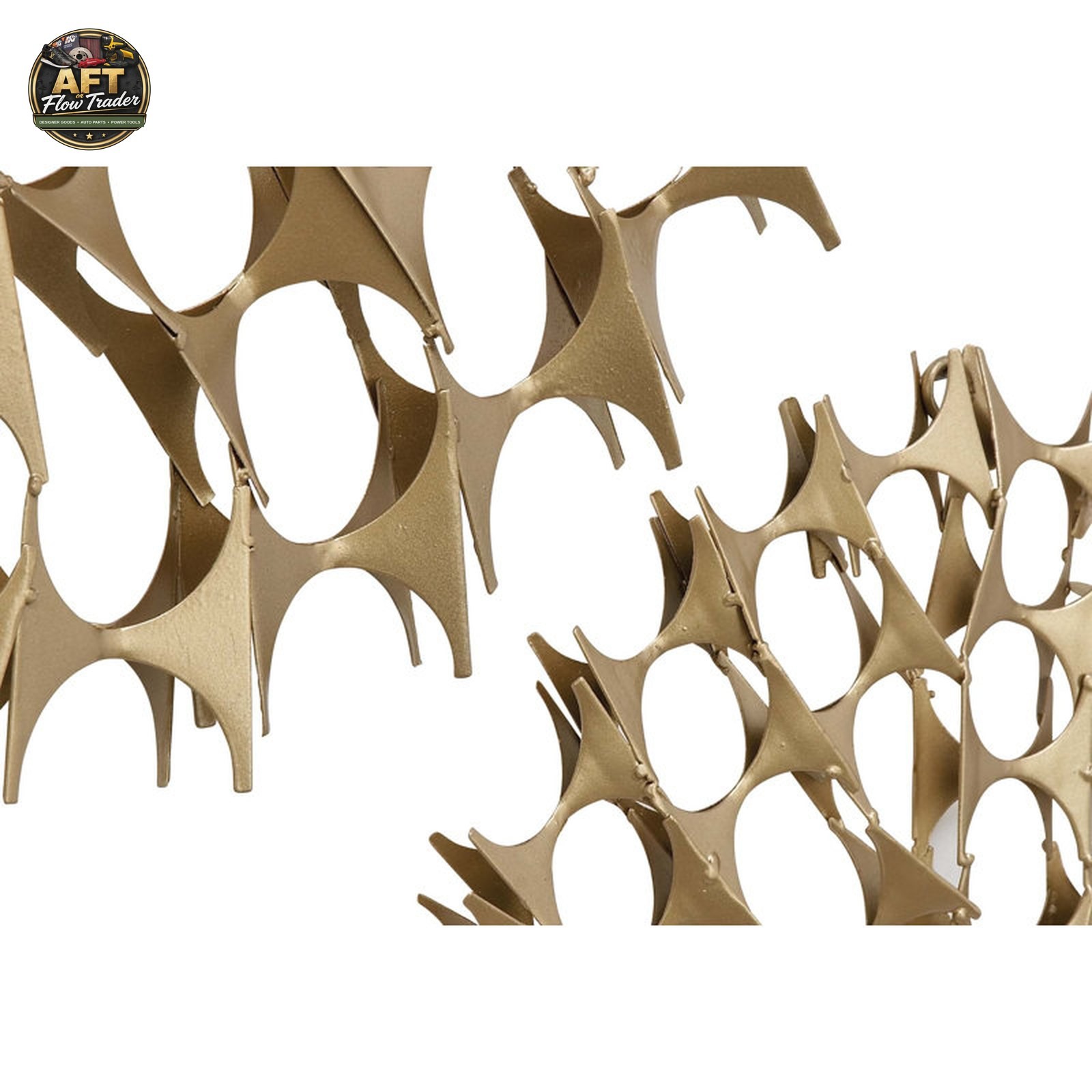 3 Piece Metal Starburst Wall Decor Set – Mid-Century Modern