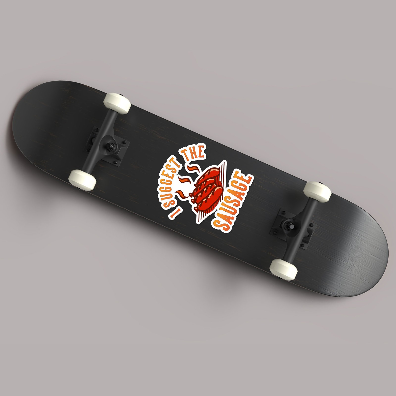 I Suggest The Sausage BBQ – Vinyl Decal Sticker – Car Window Laptop – ebn8552