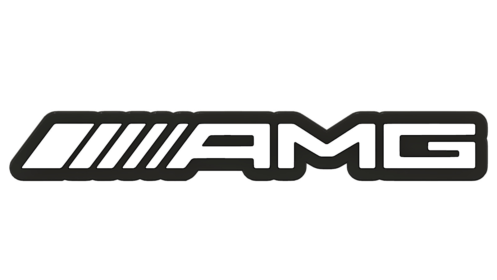 AMG sticker logo mercedes skate cell laptop bumper vinyl decal