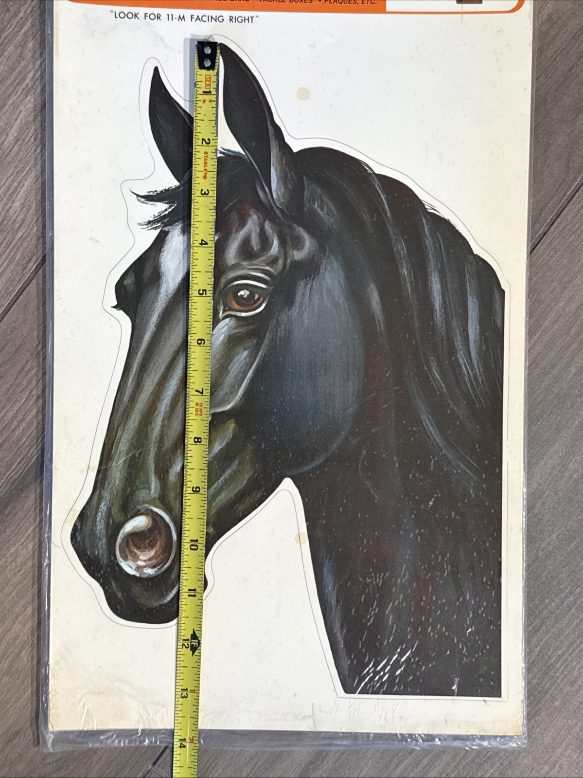 Lot of 4 Vintage 1960s 70s NOS Die Cut HORSE Decals Meyercord Equestrian Decor