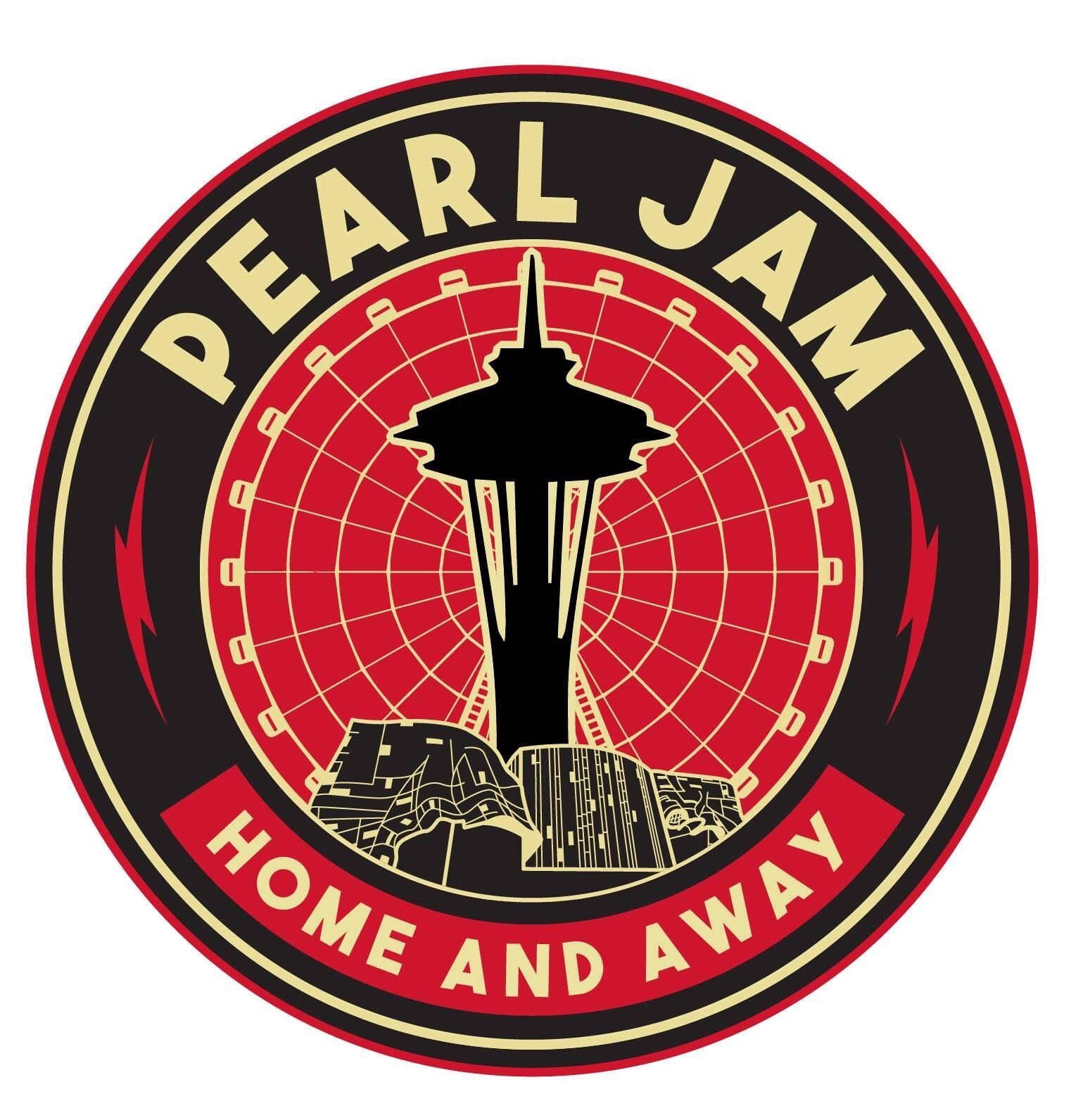 Pearl Jam sticker logo rock band weatherproof bumper vinyl decal