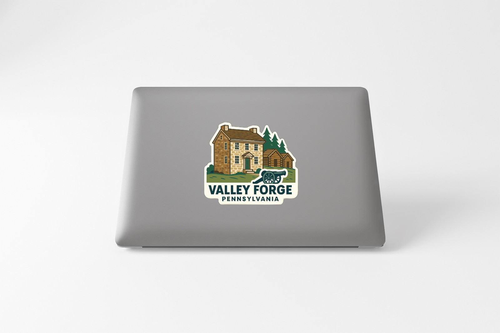 Valley Forge Pennsylvania Sticker Decal Vinyl Die-Cut Symbolic Landmark Design