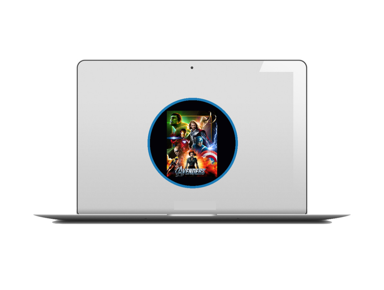 Avengers "Original"- 4" Handmade Vinyl Decal Vehicle Decor Cooler Laptop Tumbler