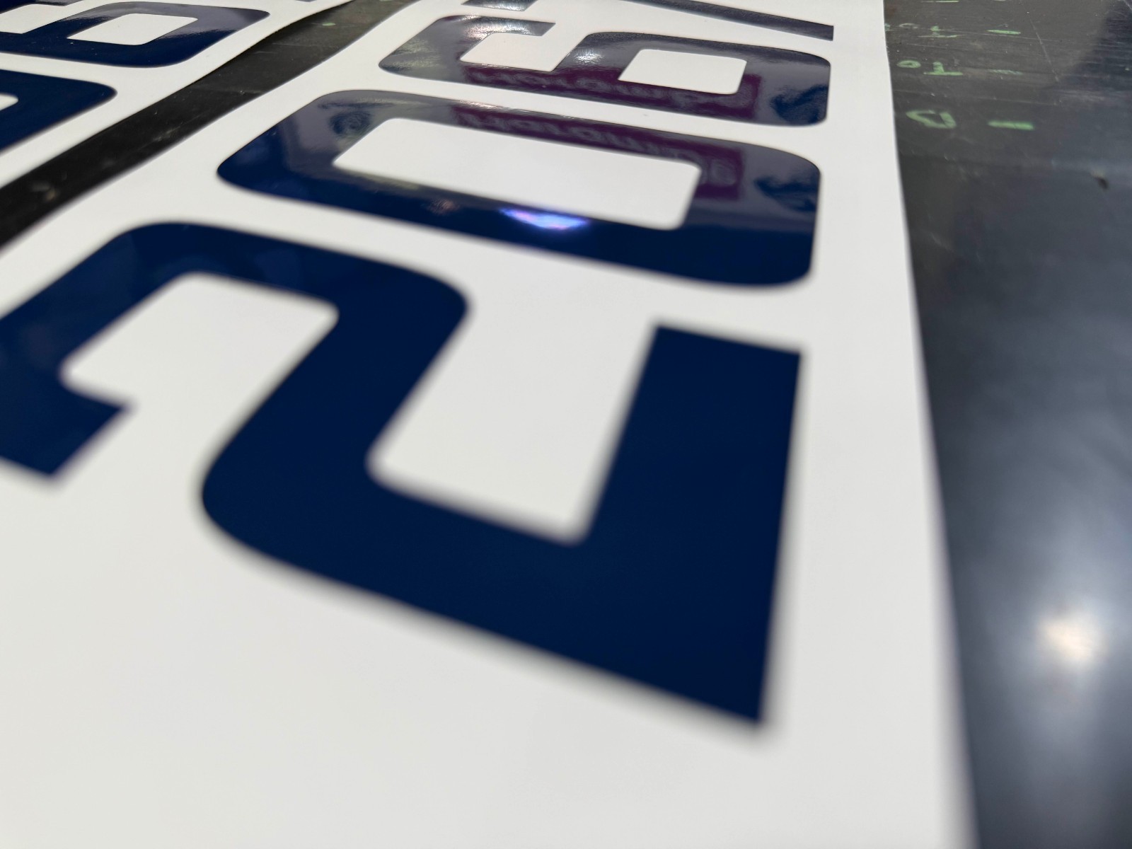 Custom Boat Registration Numbers Vinyl Decal PAIR 3in USCG Compliant Kit