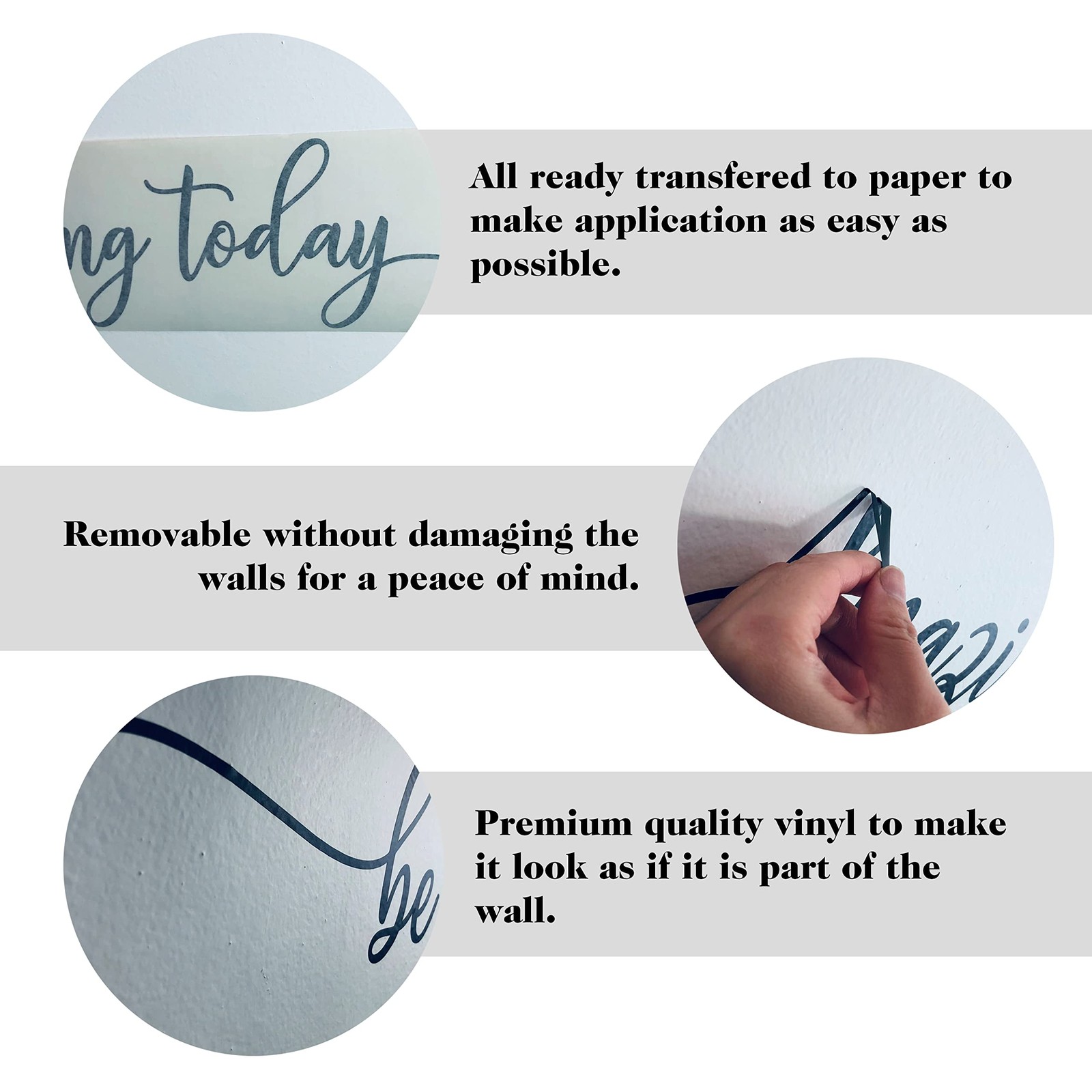 Grind Inspirational Wall Decal Sticker Motivational Office Decor Quote Inspir…