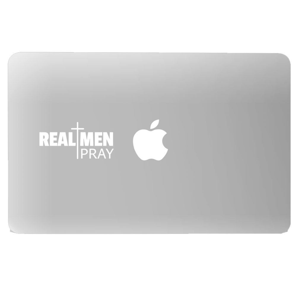 Real Men Prayt Decal Christian Faith Sarcastic Sticker Car Truck Window Bumper