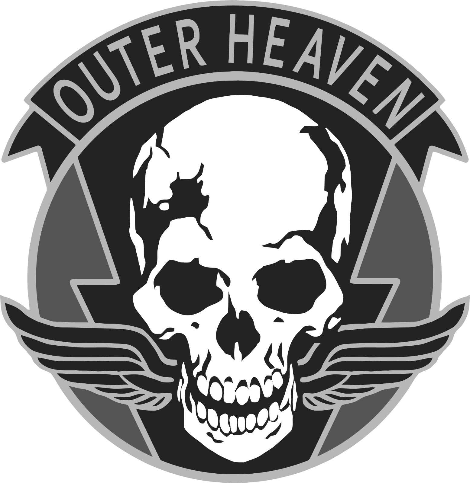 Metal gear solid sticker outer heaven weatherproof bumper vinyl decal