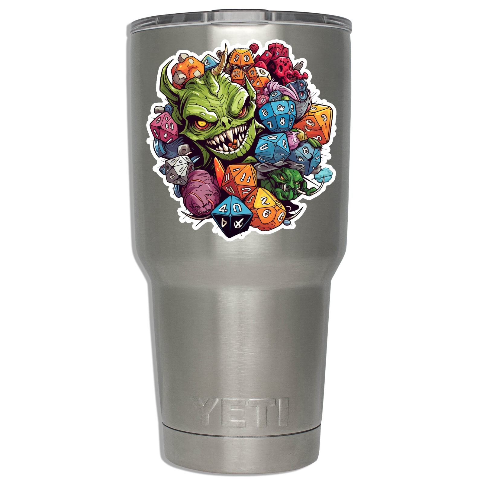 Dungeons Dragons Dice Vinyl Sticker