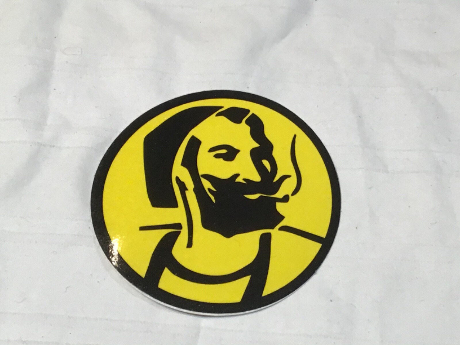 New ZIGZAG MAN Smoking Cig or ? Logo STICKER DECAL og nos Zig Zag Rolling Papers