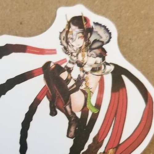 Halloween Sticker Monstergirl Monster Girl Spider Vampire Witch Emo Anime Manga