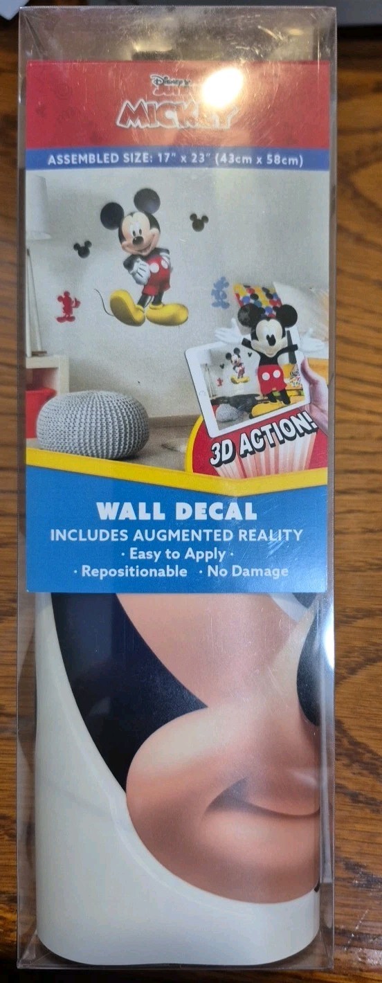 Disney Junior Mickey Mouse 17x23in Wall Decal Reposition-able