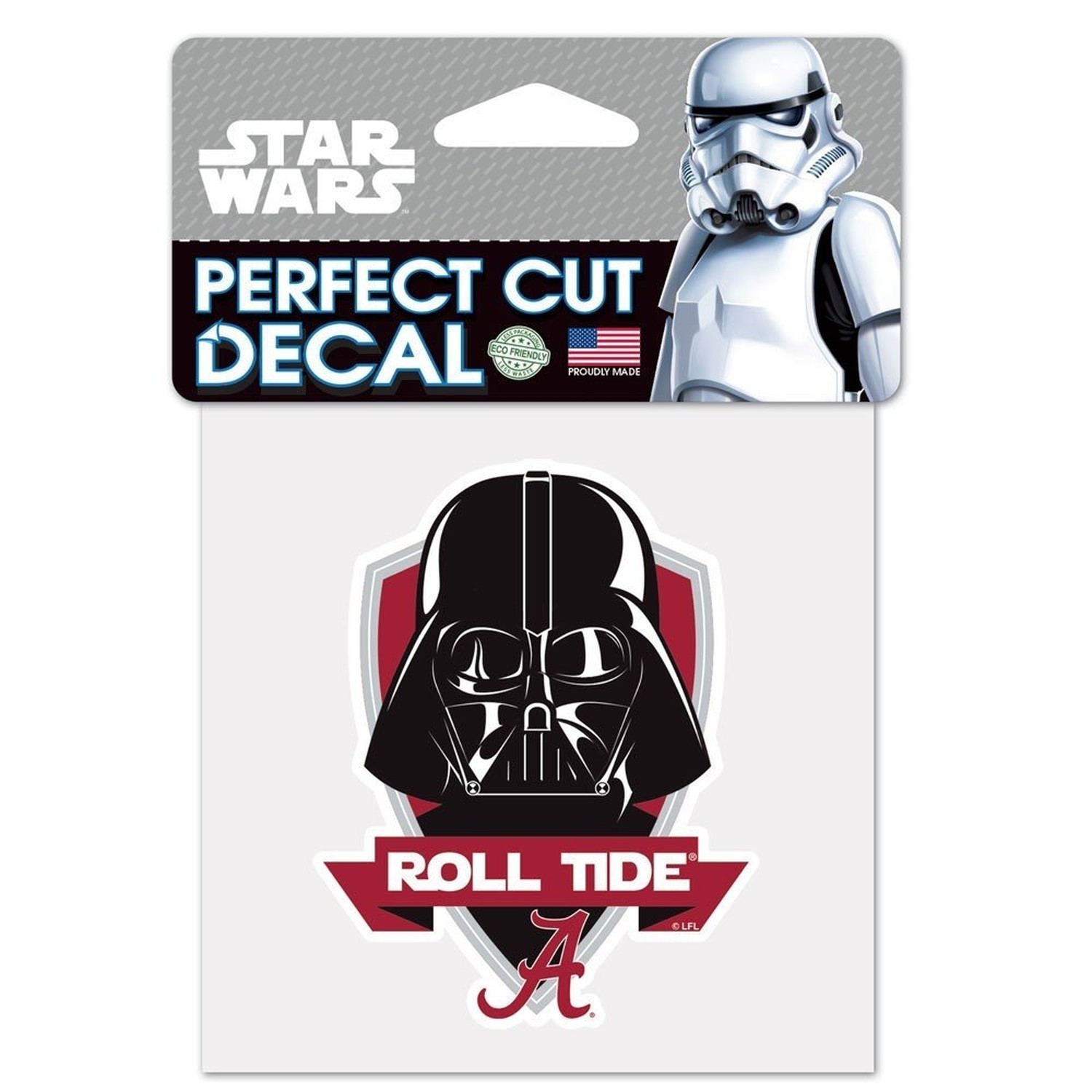 Wincraft NCAA University of Alabama 15435115 Perfect Cut Color Decal, 4" x 4"…