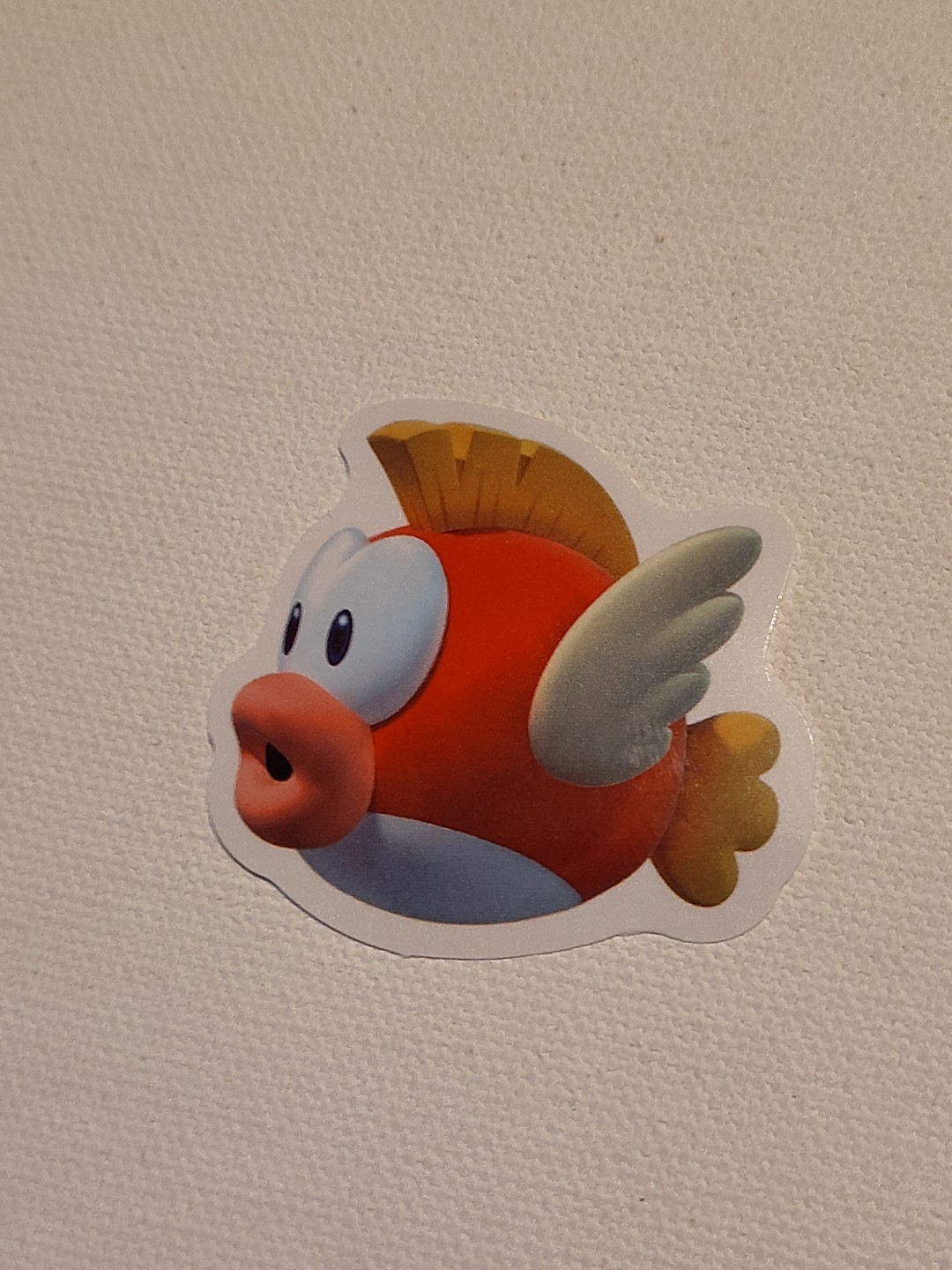 Cheep Cheep 2D Mushroom Kingdom Super Mario Enemies Sticker Decal 1.75"