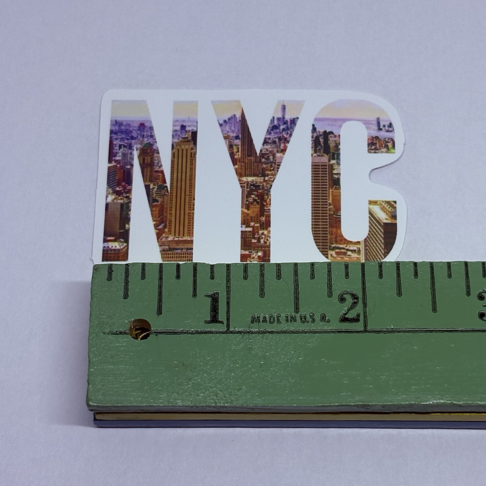 New York City Sticker NYC Landscape Art Decal Vinyl Country Tour Souvenir Tc9
