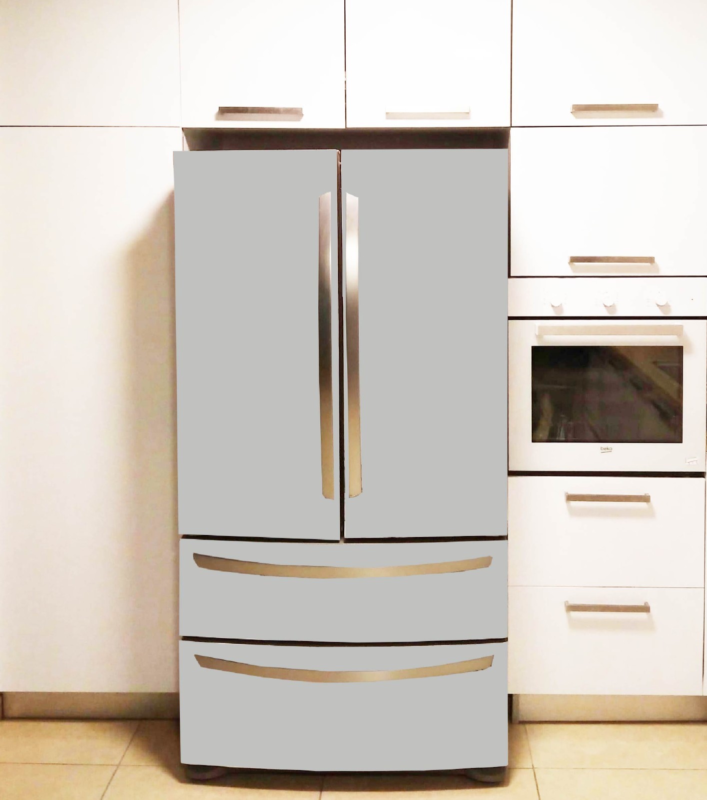 Fridge Wrap Self Adhesive Vinyl Decal Refrigerator