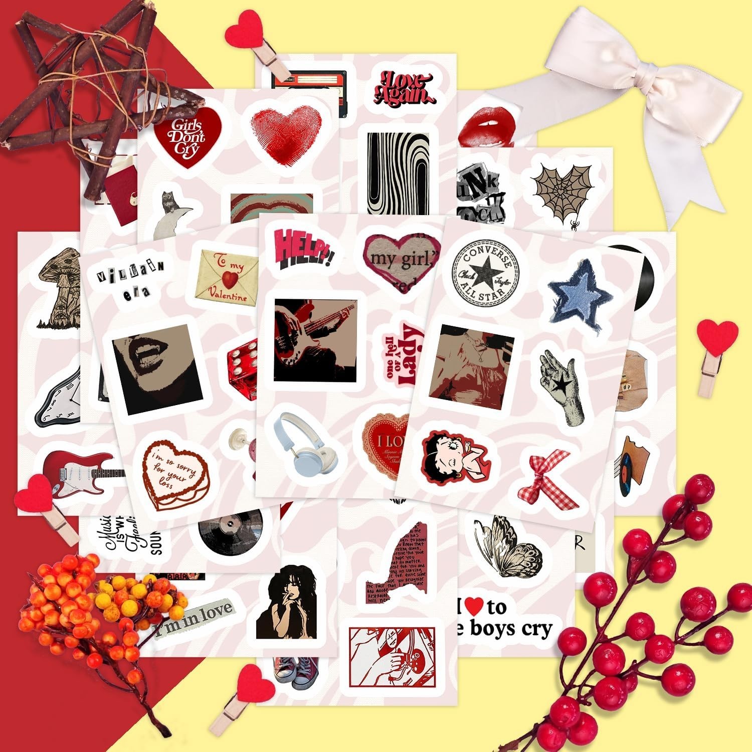 100Pcs Downtown Girl Stickers for Water Bottle and Laptop – Downtown Girl Par…