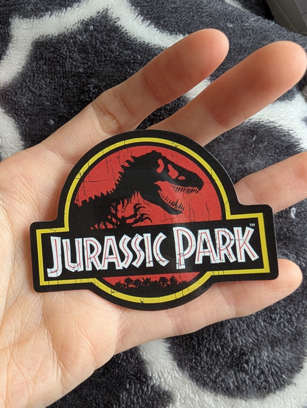 Jurassic Park Dinosaur Sticker Vinyl Decal | T-Rex Movie Film Fan Art