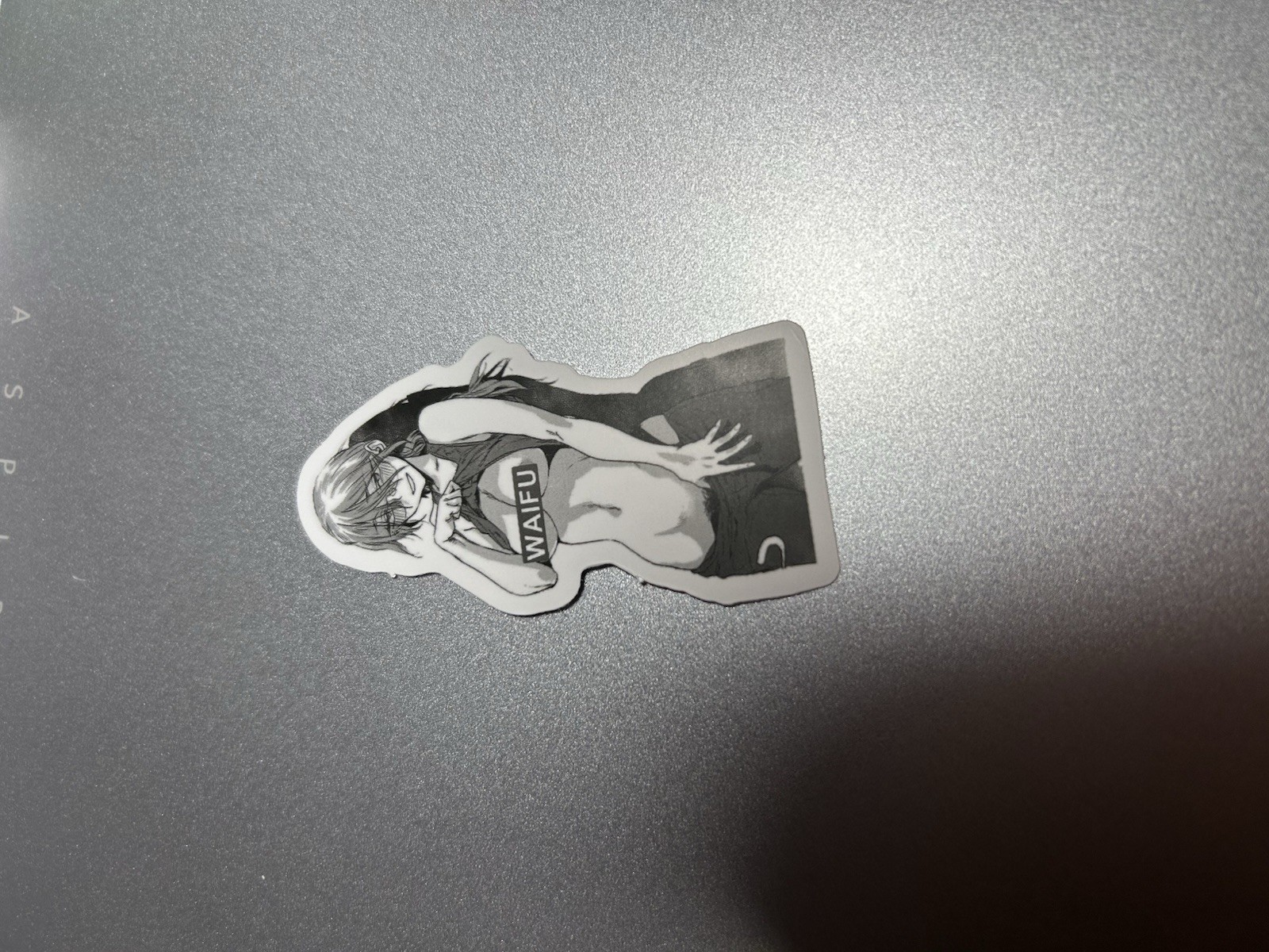 black and white waifu lewd sexy girl stickers #9