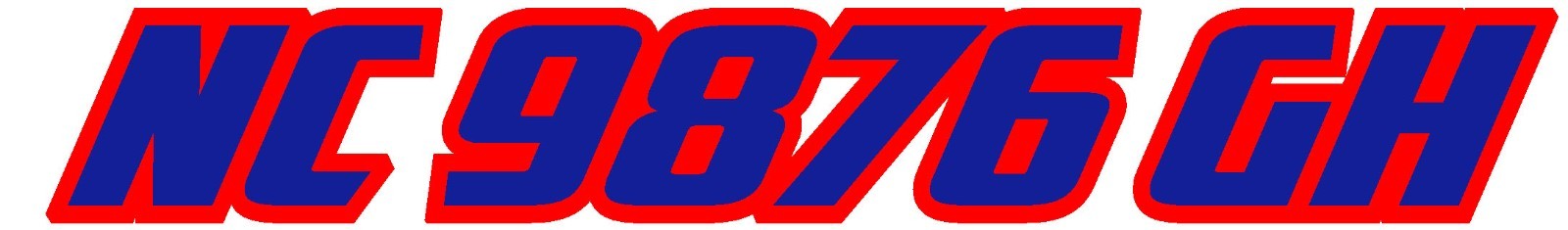 PWC WATER CRAFT BOAT HULL ID JET SKI SEA DOO CUSTOM REGISTRATION DECAL STICKER 8