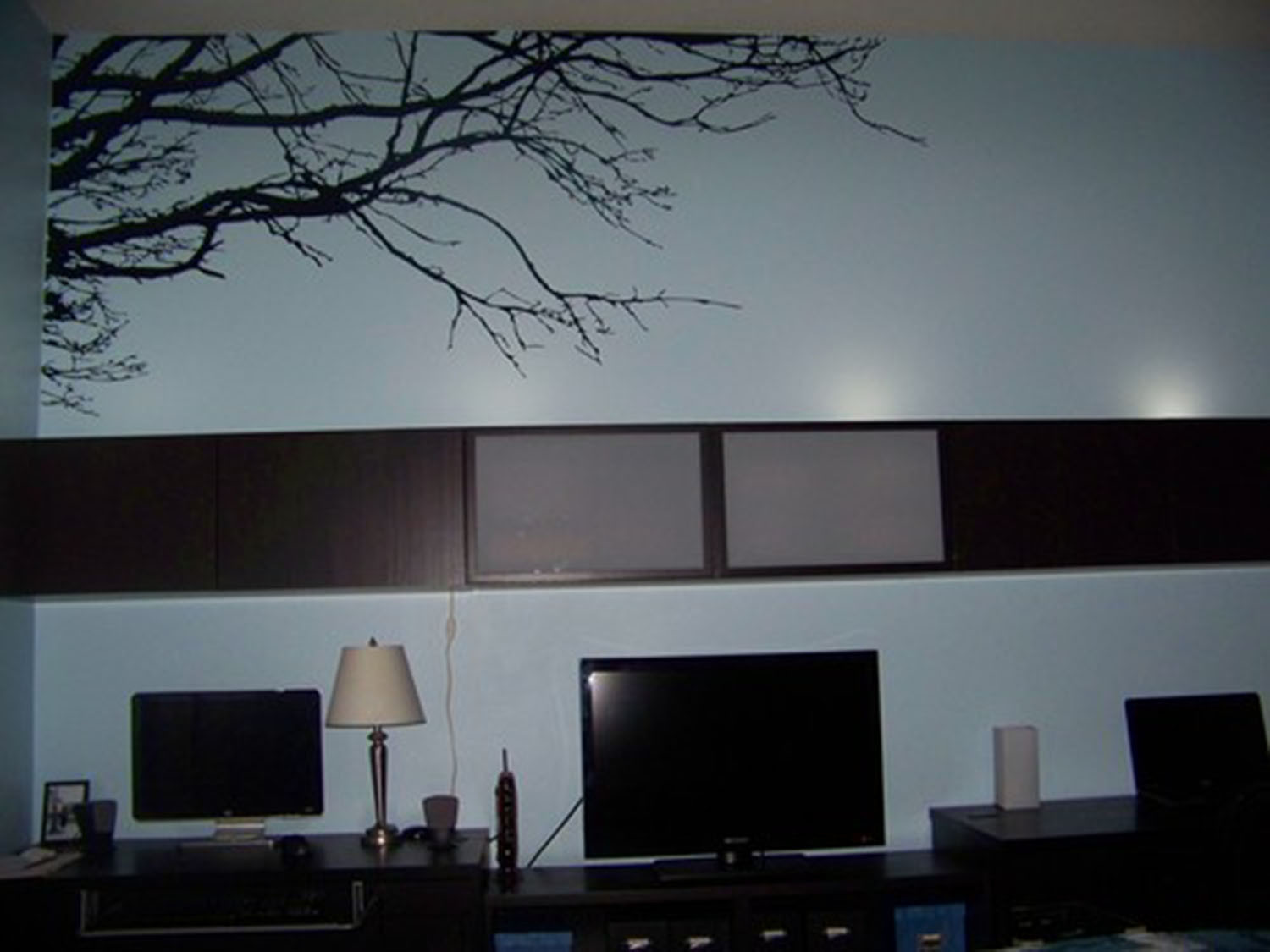 Large Wall Tree Top Nursery Decal Branches Wall Art Sticker Choose size, color