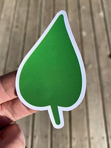 Green leaf Sticker Laptop Sticker Water Bottle Phone Sticker