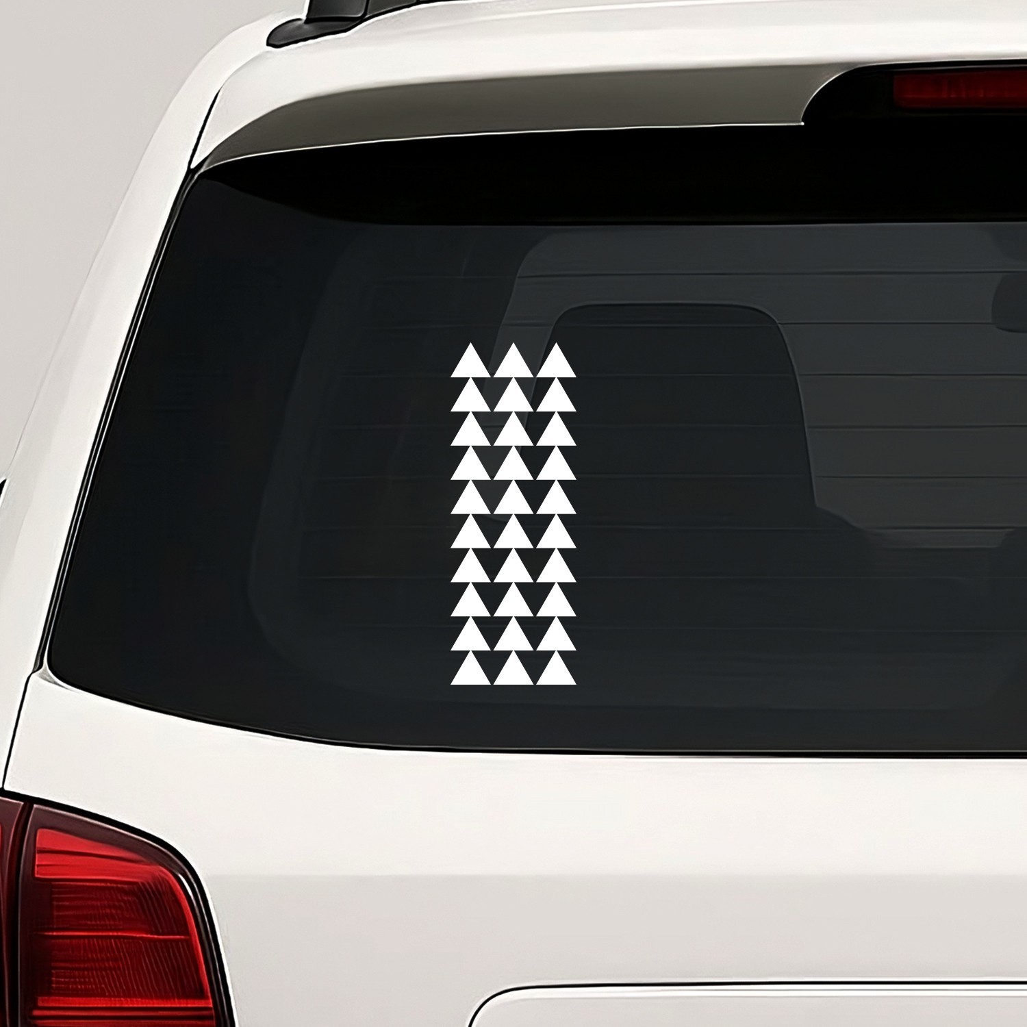 Hawaiian Tribal Triangles Vinyl Die Cut Decal Sticker – Polynesian Tattoo Teeth